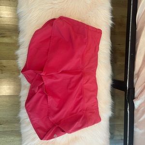 hot pink lululemon shorts!!